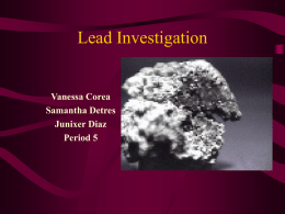 Lead Investigation - University of Miami