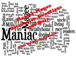 Maniac Magee Discussion Questions and Quiz
