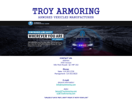 TROY ARMORING - Imperial Export
