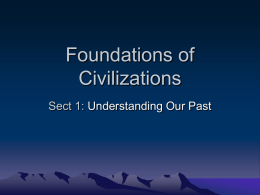 Foundations of Civilizations