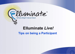 Elluminate Live!