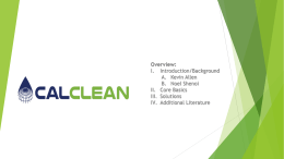 Core Basics - Calclean Inc.
