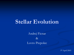 Stellar Evolutiona