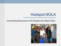 Hubspot.NOLA - CUNY Institute for Virtual Enterprise