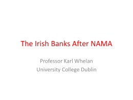 The Irish Banks After NAMA