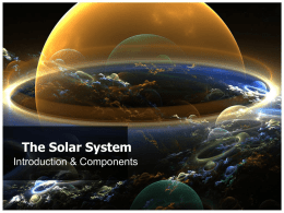 The Solar System - 1N Integrated Science
