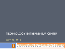 Technology Entrepreneur Center