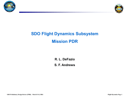 SDO Systems Retreat