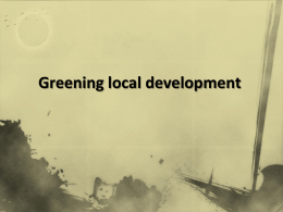 Local greening development