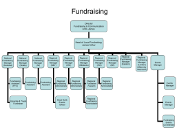 Fundraising (proposed)