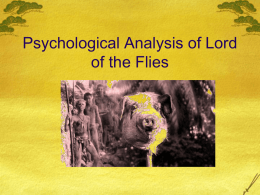 Psychological Analysis of Lord of the Flies