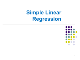 10.2 Fitting the Simple Linear Regression Model