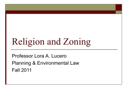 God and Zoning