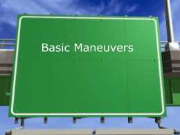 Basic Maneuvers