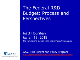 Research and Development in the FY 2010 Federal Budget