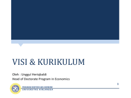 VISI & KURIKULUM - Universitas Airlangga
