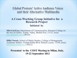 Global Protests’ Active Audience Voices and their