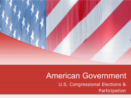 American Government - Donald M. Gooch Website