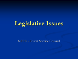 Lobbying, Politics and Legislative Issues