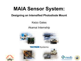 MAIA Sensor System: