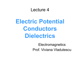 Lecture 4 Electric Potential - Welcome to CUNY