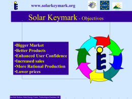 Solar Keymark