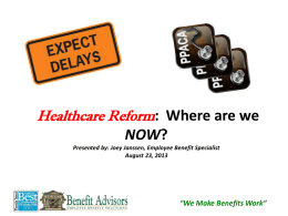 What does ObamaCare mean for your business?