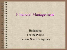 Financial Management - Kansas State University