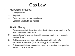 Gas Laws - Gertz