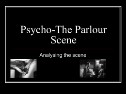 Psycho-The Parlour Scene