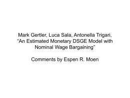 Mark Gertler, Luca Sala, Antonella Trigari, “An Estimated