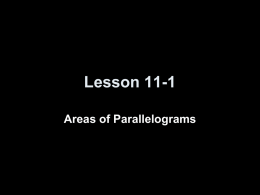 Lesson 1 Contents