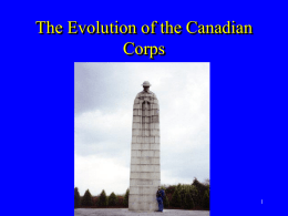 Canada in World War I from 1916-1918