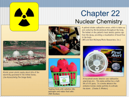 Chapter 20 Nuclear Chemistry - TetuTeacher