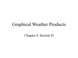 Graphical Weather Products
