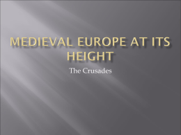 Medieval Europe at Its Height