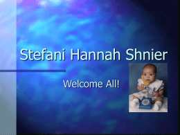 Stefani Hannah Shnier