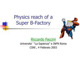 Physics reach of a Super B-Factory
