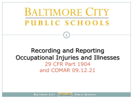 1904.1 - Baltimore City Public Schools