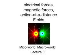 Electrical forces