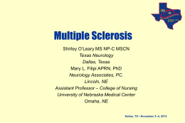 The Many Faces of Multiple Sclerosis