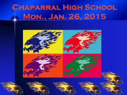 Firebird Word - Chaparral High School Scottsdale