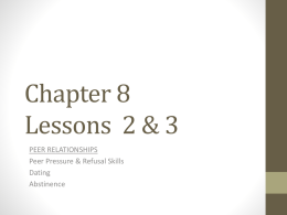 Chapter 8 Lessons 2 & 3