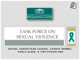Task Force on Sexual Violence