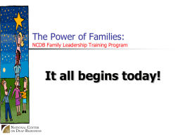 The Power of Parents: A Model for Parent Leadership Texas