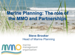 Development of MMO coastal work