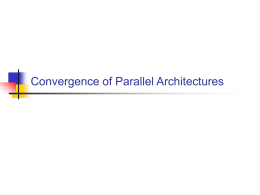 Why Parallel Computer Architecture