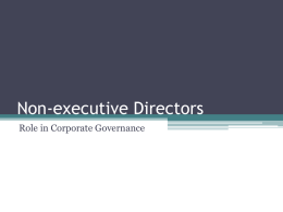 Non-executive Directors