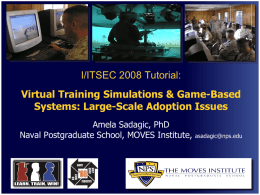 Virtual Training Simulations & Game