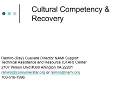 Cultural Competency Consumer Movement